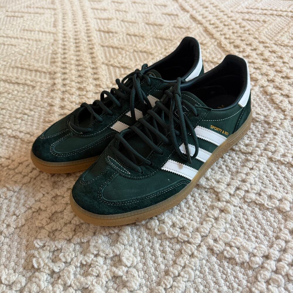 NWT Adidas Sporty & Rich Dark Green Hanball Spezial SR - Picture 3 of 7